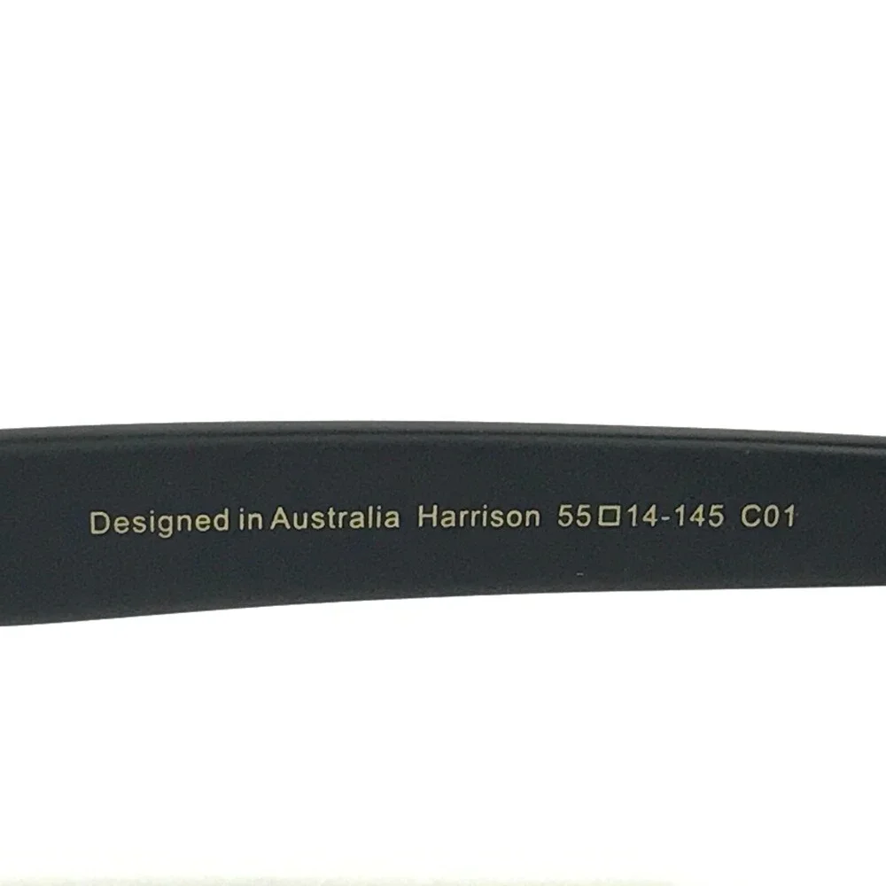 Iconik Eyeglasses Frames Harrison C01 Black Brown Rectangular Full Rim 55-14-145